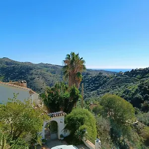 Casa Medina - Private With Terrace And Sea View, 25 Minutes From Malaga Сasa de vacaciones Moclinejo